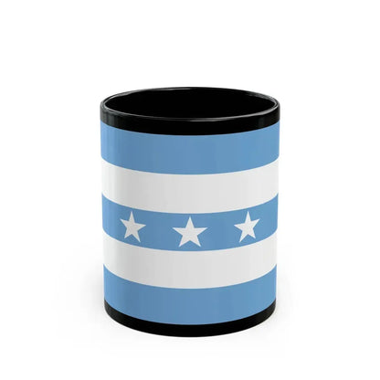 Flag of Guayaquil Ecuador - Black Coffee Mug - Go Mug Yourself
