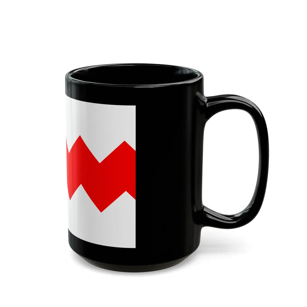 Flag of Gudja Malta - Black Coffee Mug-Go Mug Yourself