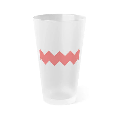 Flag of Gudja Malta - Frosted Pint Glass 16oz 16oz Frosted - Go Mug Yourself
