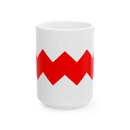 Flag of Gudja Malta - White Coffee Mug-15oz-Go Mug Yourself