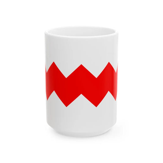 Flag of Gudja Malta - White Coffee Mug-15oz-Go Mug Yourself