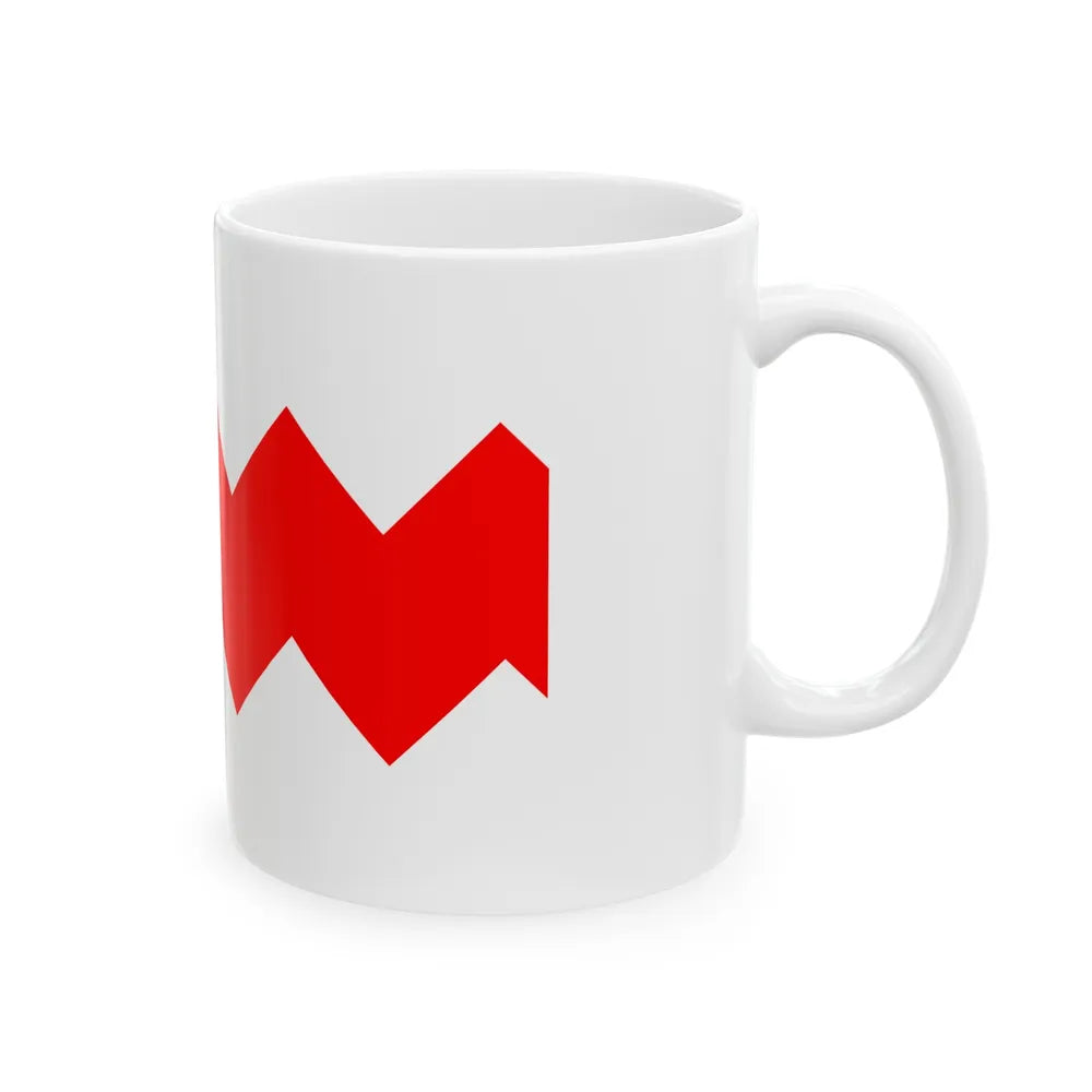 Flag of Gudja Malta - White Coffee Mug-Go Mug Yourself