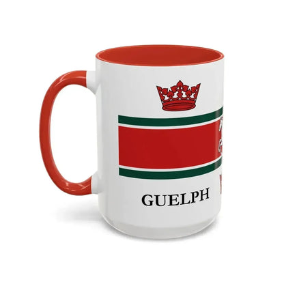 Flag of Guelph Canada - Accent Coffee Mug - Go Mug Yourself