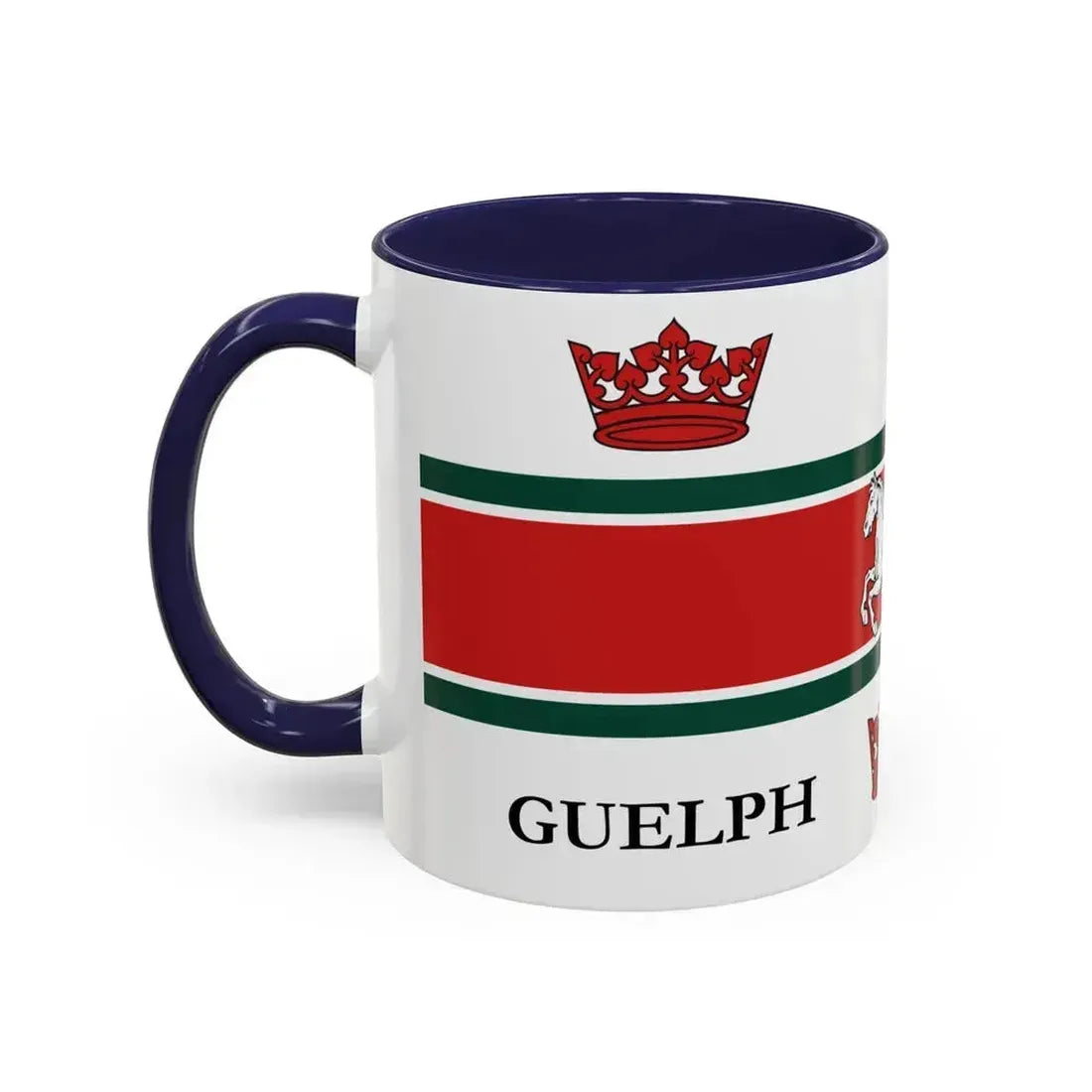 Flag of Guelph Canada - Accent Coffee Mug - Go Mug Yourself