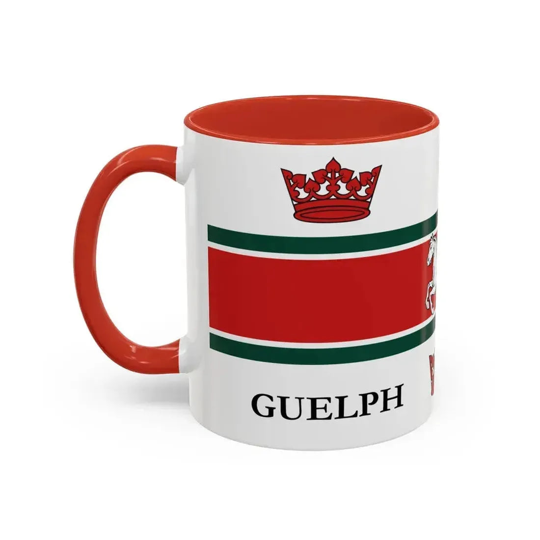 Flag of Guelph Canada - Accent Coffee Mug - Go Mug Yourself