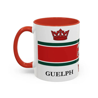 Flag of Guelph Canada - Accent Coffee Mug - Go Mug Yourself
