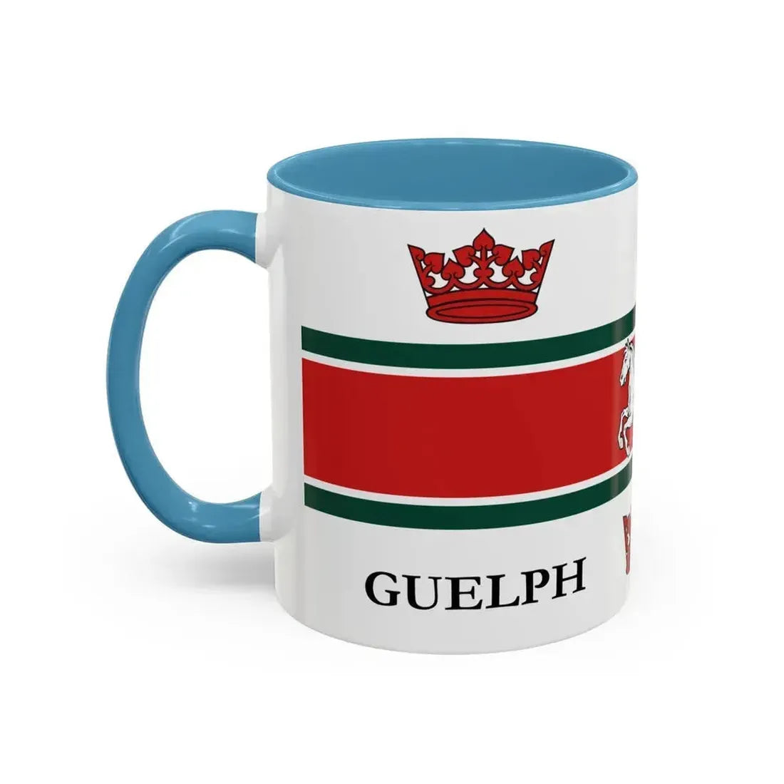 Flag of Guelph Canada - Accent Coffee Mug - Go Mug Yourself