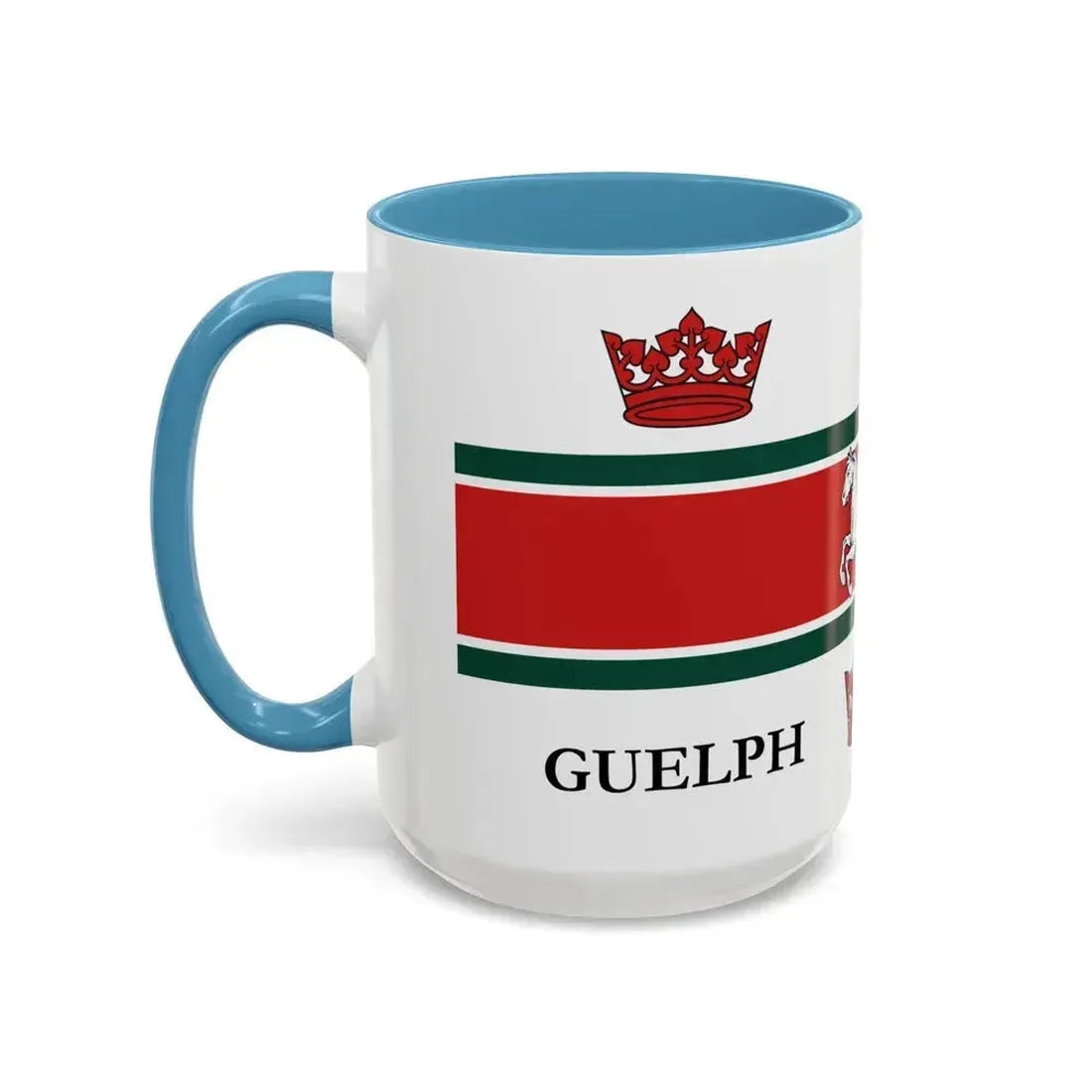 Flag of Guelph Canada - Accent Coffee Mug - Go Mug Yourself