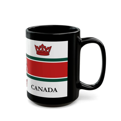 Flag of Guelph Canada - Black Coffee Mug-Go Mug Yourself