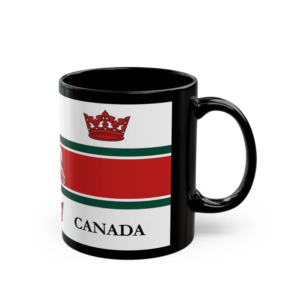 Flag of Guelph Canada - Black Coffee Mug-Go Mug Yourself