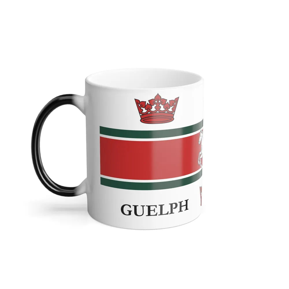 Flag of Guelph Canada - Color Changing Coffee Mug-Go Mug Yourself