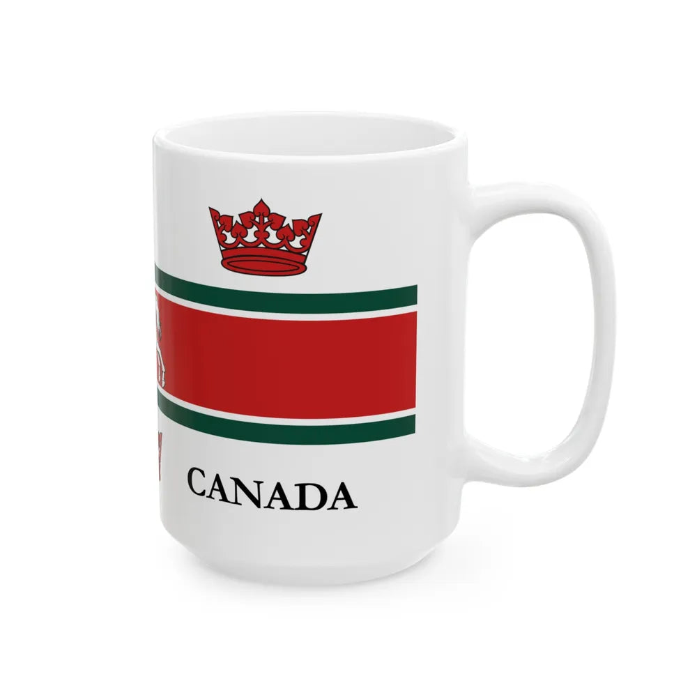 Flag of Guelph Canada - White Coffee Mug-Go Mug Yourself