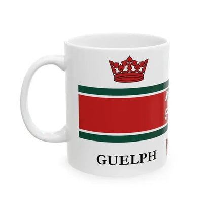 Flag of Guelph Canada - White Coffee Mug - Go Mug Yourself