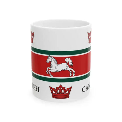 Flag of Guelph Canada - White Coffee Mug - Go Mug Yourself