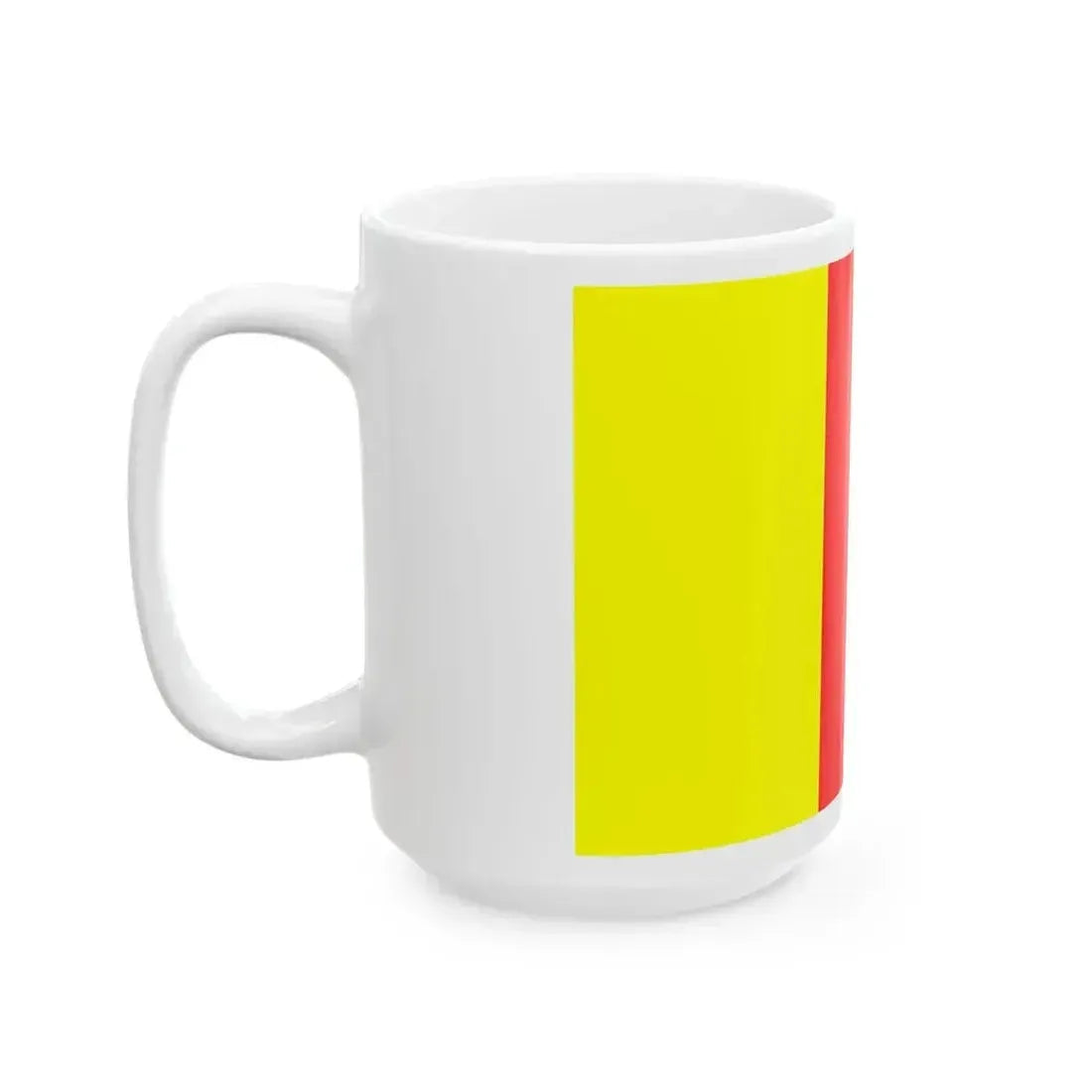 Flag of Guerlesquin (France) White Coffee Mug - Go Mug Yourself