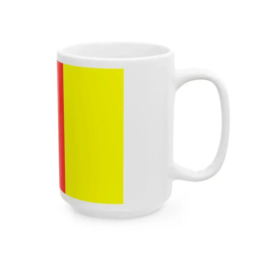 Flag of Guerlesquin (France) White Coffee Mug - Go Mug Yourself