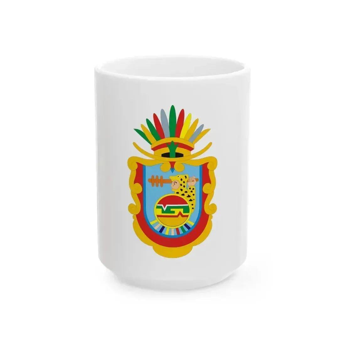 Flag of Guerrero (Mexico) White Coffee Mug 15oz - Go Mug Yourself