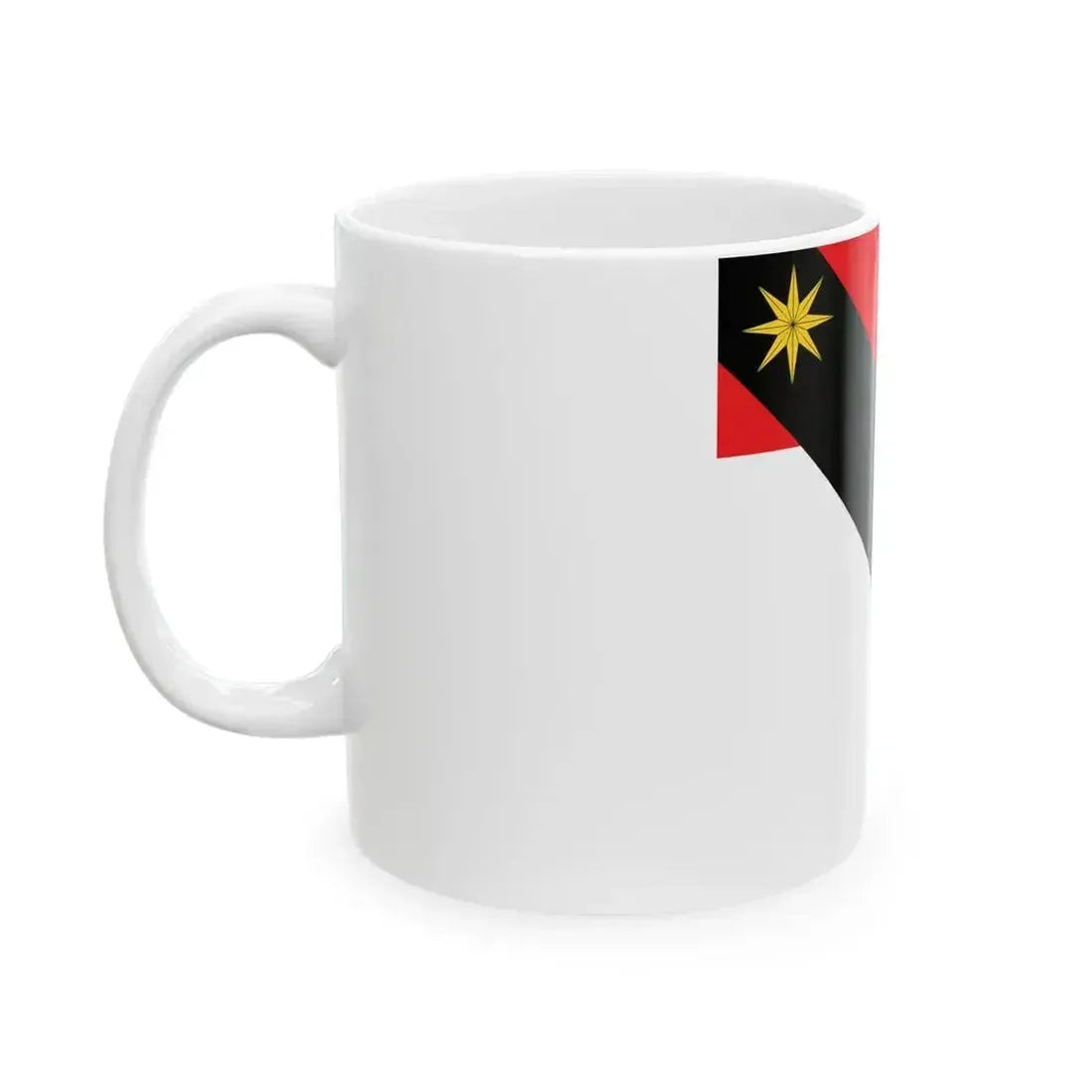 Flag of Guillaume de Challant (France) White Coffee Mug - Go Mug Yourself