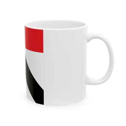 Flag of Guillaume de Challant (France) White Coffee Mug - Go Mug Yourself