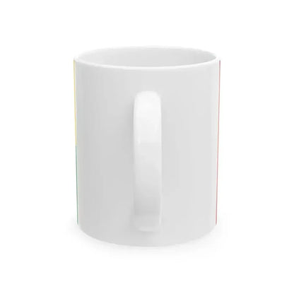Flag of Guinea-Bissau 3-2 (Guinea) White Coffee Mug - Go Mug Yourself