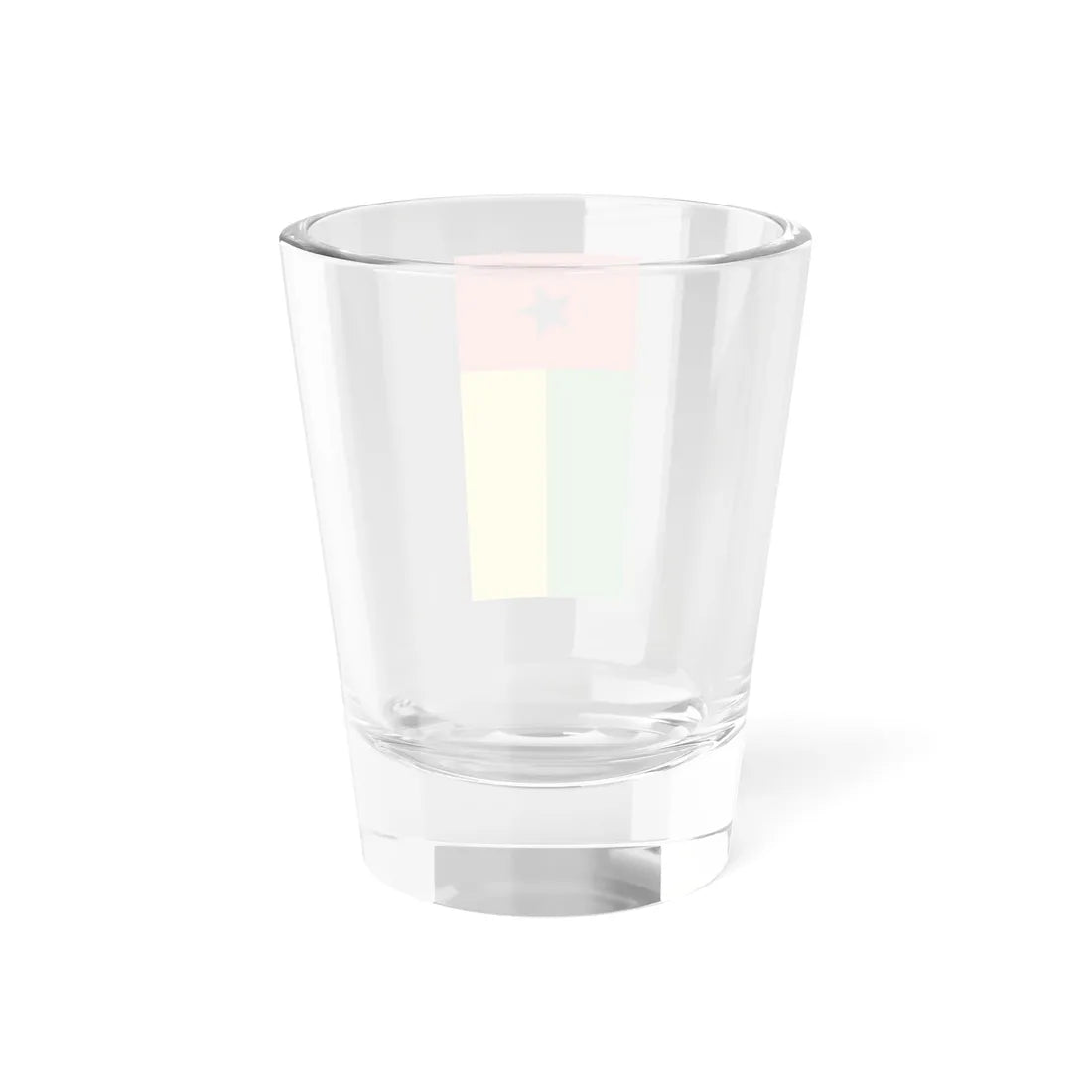 Flag of Guinea-Bissau vertical (Guinea) Shot Glass 1.5oz - Go Mug Yourself