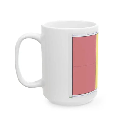 Flag of Guinea construction sheet (Guinea) White Coffee Mug - Go Mug Yourself