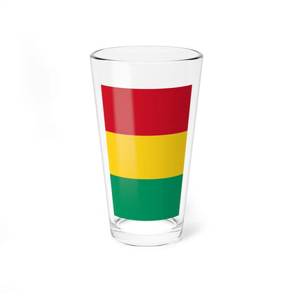 Flag of Guinea vertical (Guinea) Pint Glass 16oz 16oz - Go Mug Yourself