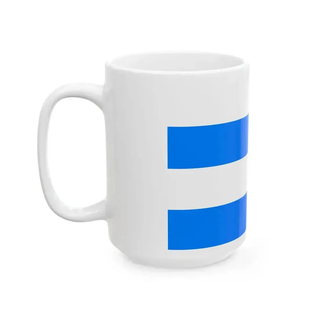 Flag of Guingamp (France) White Coffee Mug - Go Mug Yourself