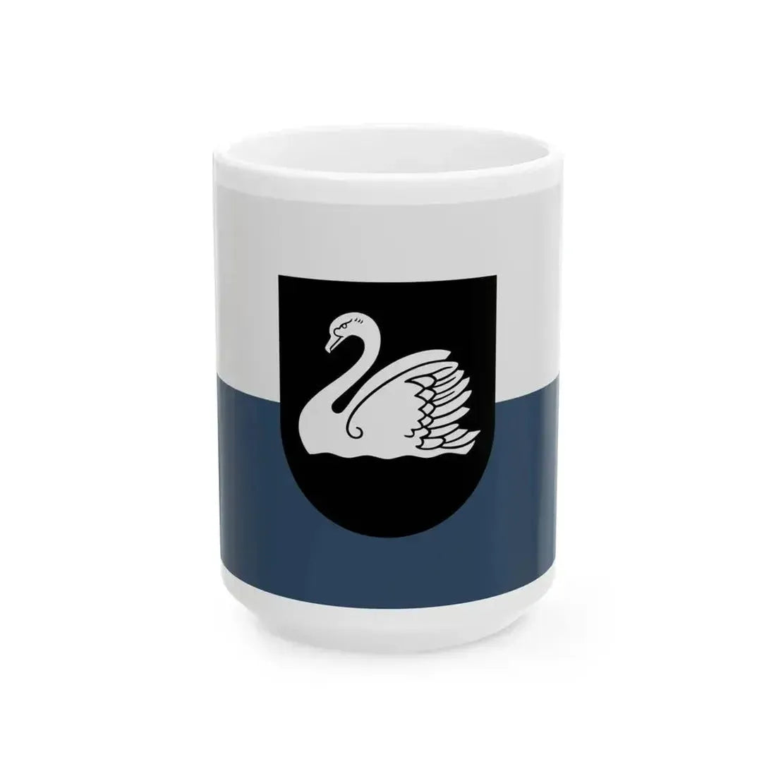 Flag of Gulbene (Latvia) White Coffee Mug 15oz - Go Mug Yourself