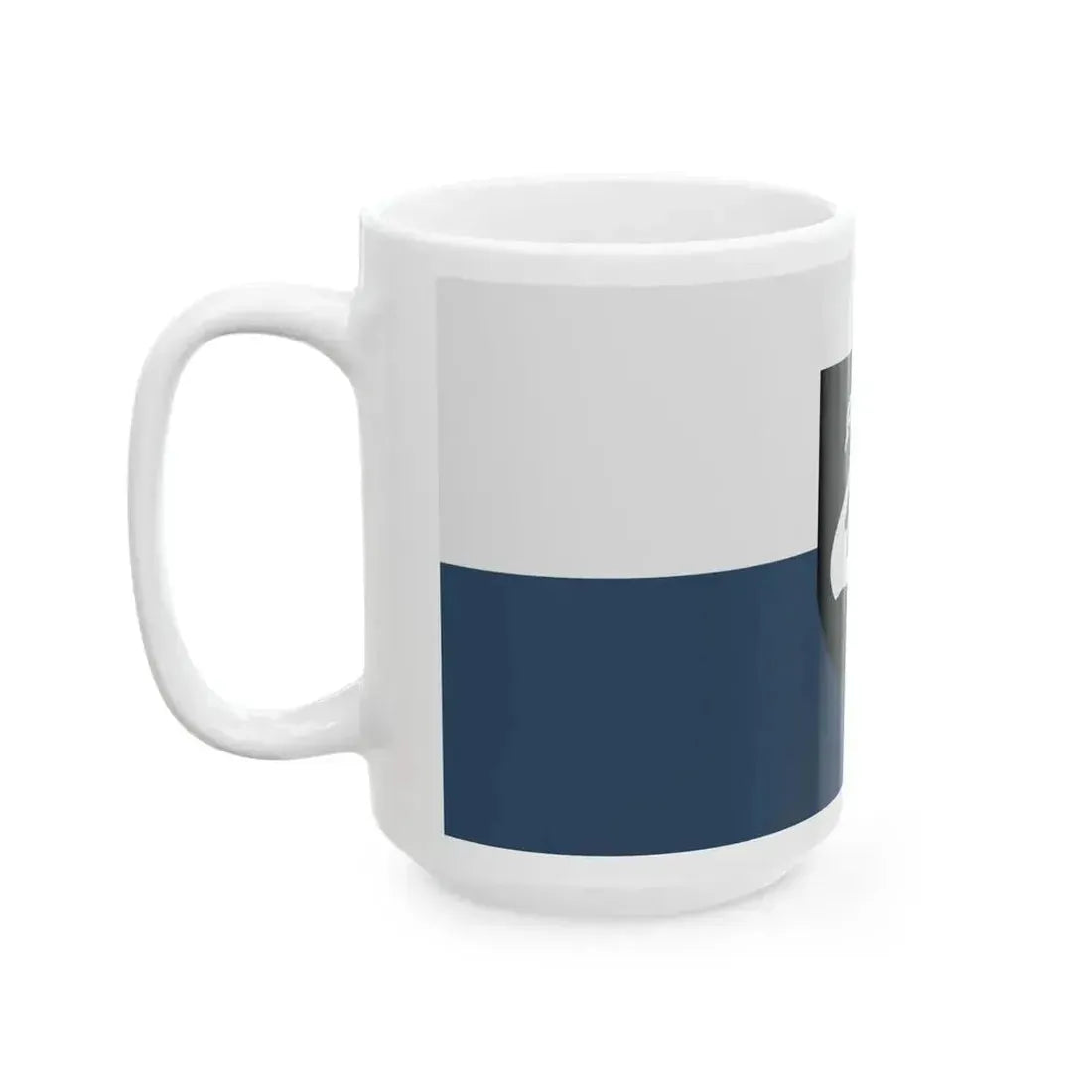 Flag of Gulbene (Latvia) White Coffee Mug - Go Mug Yourself
