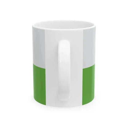 Flag of Gulbenes novads (Latvia) White Coffee Mug - Go Mug Yourself