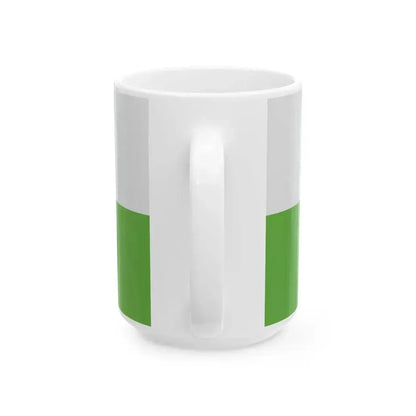 Flag of Gulbenes novads (Latvia) White Coffee Mug - Go Mug Yourself