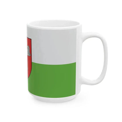 Flag of Gulbenes novads (Latvia) White Coffee Mug - Go Mug Yourself