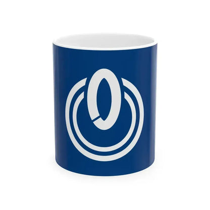 Flag of Gunma Gunma (Japan) White Coffee Mug 11oz - Go Mug Yourself