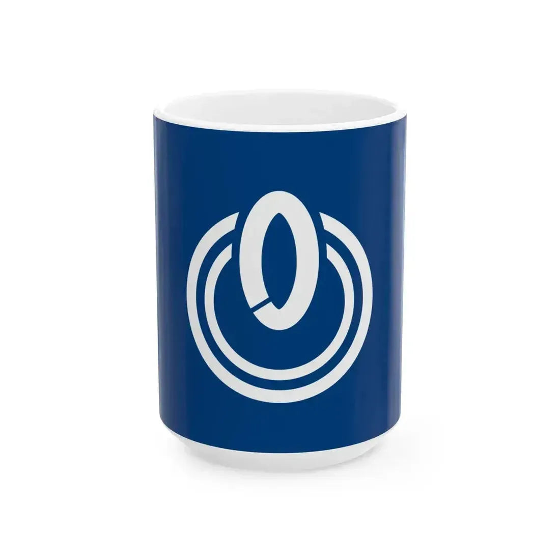 Flag of Gunma Gunma (Japan) White Coffee Mug 15oz - Go Mug Yourself