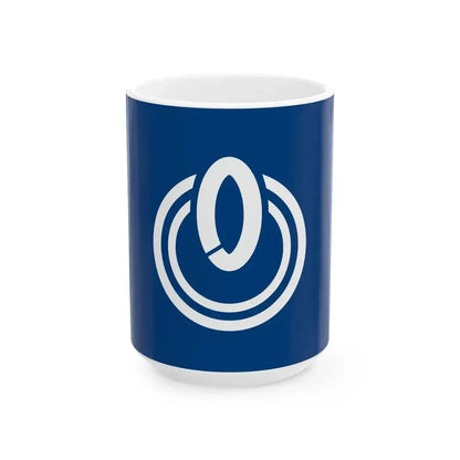 Flag of Gunma Gunma (Japan) White Coffee Mug 15oz - Go Mug Yourself