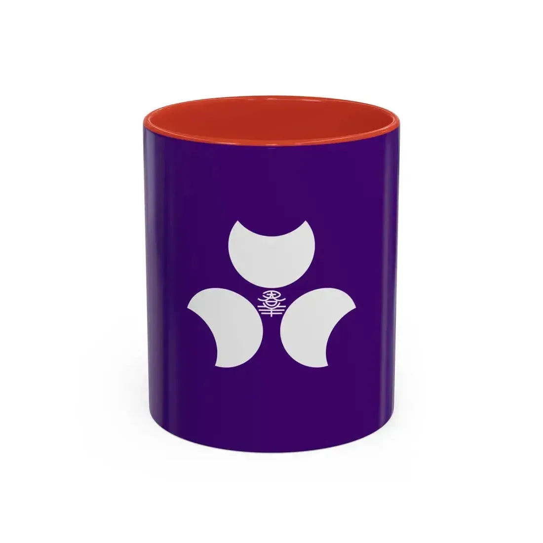 Flag of Gunma Prefecture Japan - Accent Coffee Mug 11oz Red - Go Mug Yourself