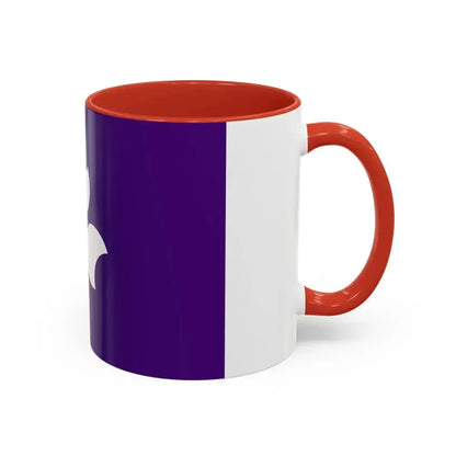 Flag of Gunma Prefecture Japan - Accent Coffee Mug - Go Mug Yourself