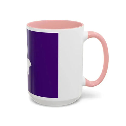 Flag of Gunma Prefecture Japan - Accent Coffee Mug - Go Mug Yourself