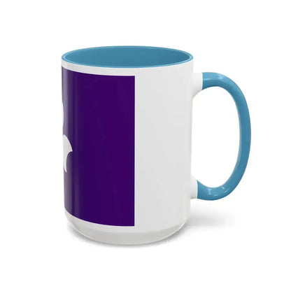 Flag of Gunma Prefecture Japan - Accent Coffee Mug - Go Mug Yourself