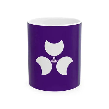 Flag of Gunma Prefecture (Japan) White Coffee Mug 11oz - Go Mug Yourself