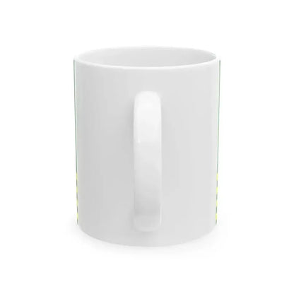Flag of Gurkhaland (India) White Coffee Mug - Go Mug Yourself