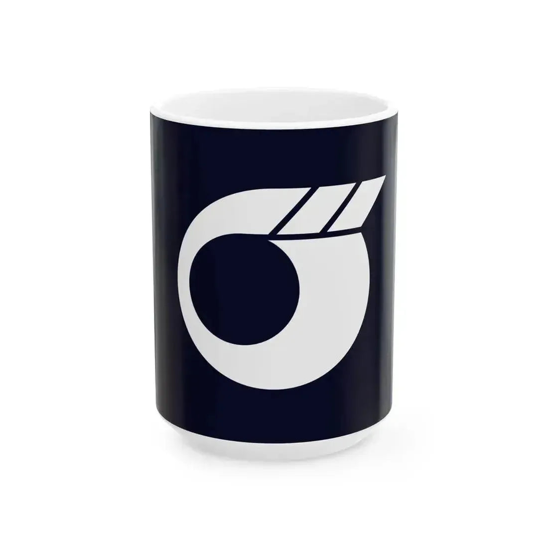 Flag of Gushikami Okinawa 1975-2006 (Japan) White Coffee Mug 15oz - Go Mug Yourself