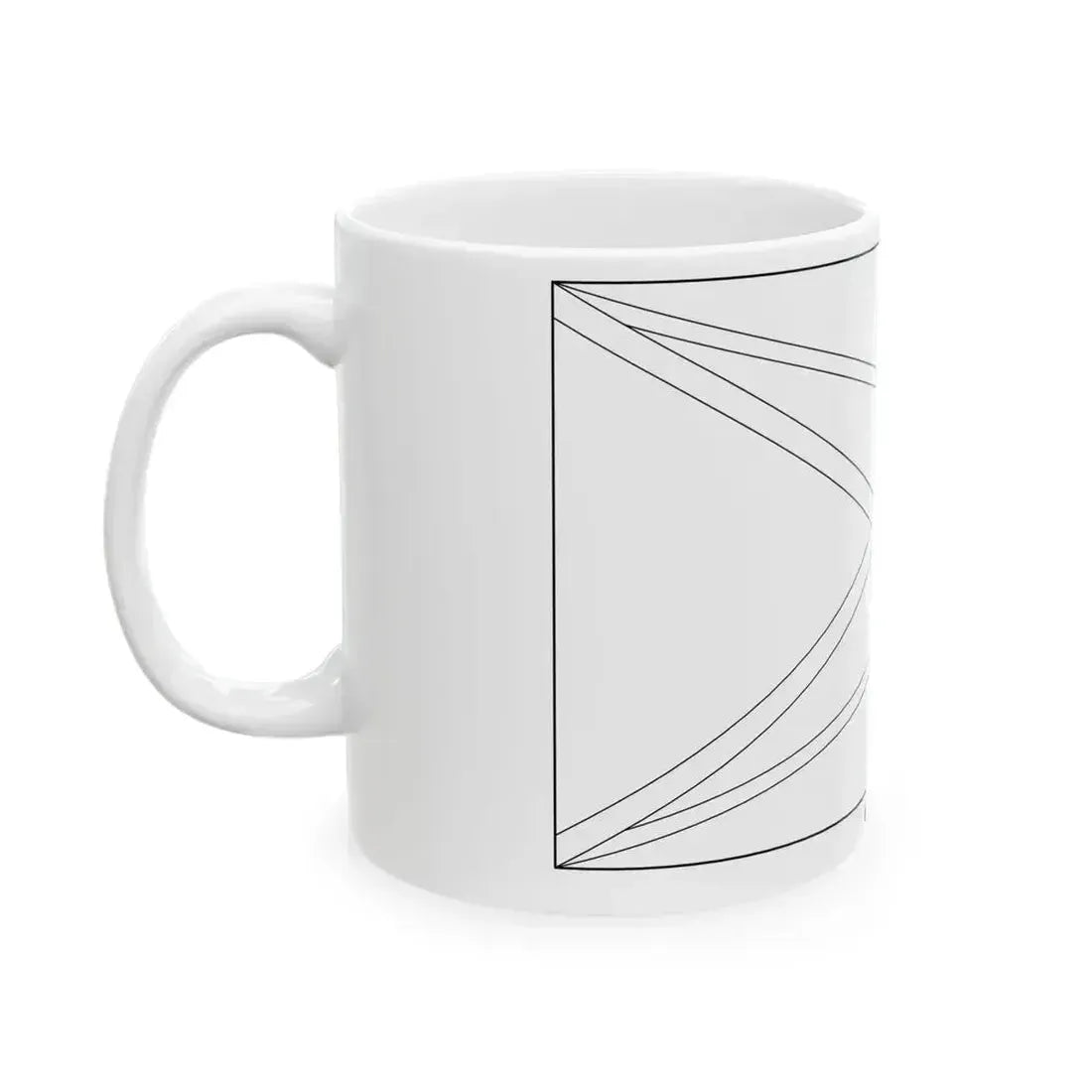Flag of Guyana colouring page (Guyana) White Coffee Mug - Go Mug Yourself