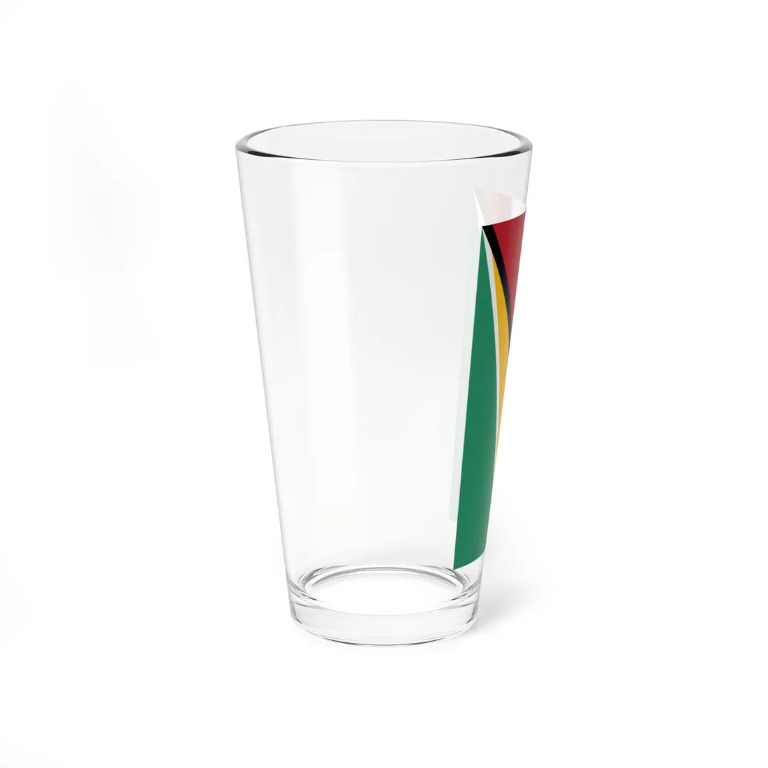 Flag of Guyana vertical (Guyana) Pint Glass 16oz - Go Mug Yourself