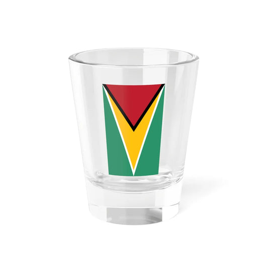 Flag of Guyana vertical (Guyana) Shot Glass 1.5oz 1.5oz - Go Mug Yourself