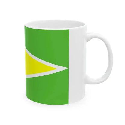 Flag of Guyana WFB 2000 (Guyana) White Coffee Mug - Go Mug Yourself
