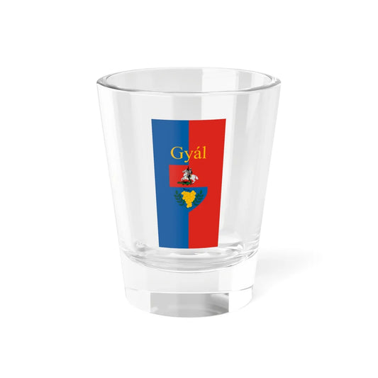 Flag of Gyal vertical (Hungary) Shot Glass 1.5oz 1.5oz - Go Mug Yourself