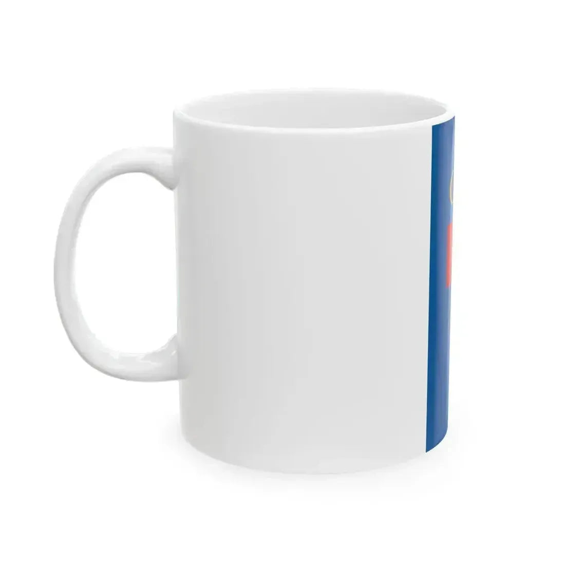 Flag of Gyal vertical (Hungary) White Coffee Mug - Go Mug Yourself