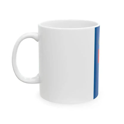 Flag of Gyal vertical (Hungary) White Coffee Mug - Go Mug Yourself